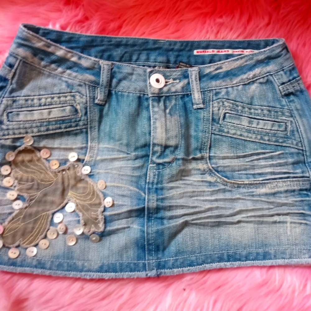Buffalo mini jeans skirt.size 27